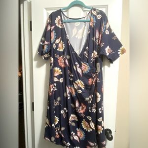 1XL Floral Dress